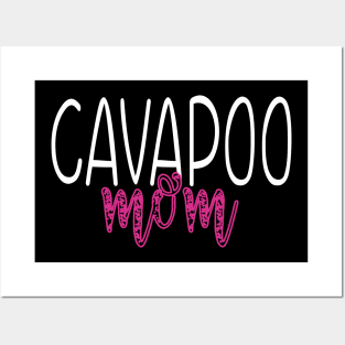 Cavapoo Mom Posters and Art